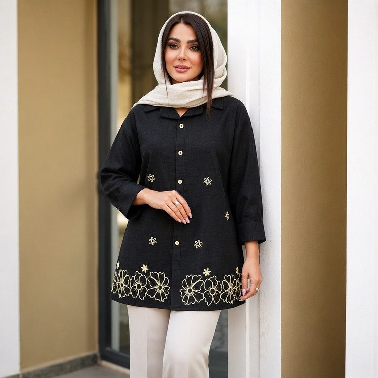شومیز مانتویی مهگل